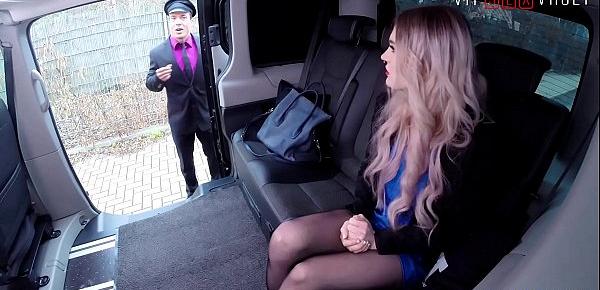  VIP SEX VAULT - New Cabby Fucks Hottie Passenger Carly Rae